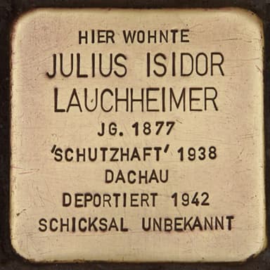Stolpersteine erinnern an Deggendorfer Juden