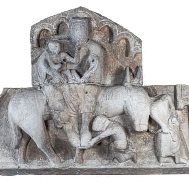 Ein romanisches Relief von der Pfarrkirche